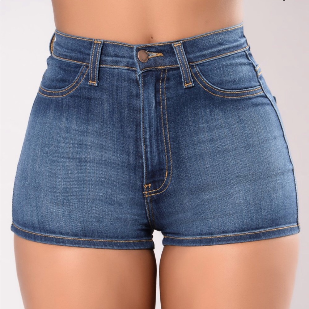 High waist fashion nova shorts